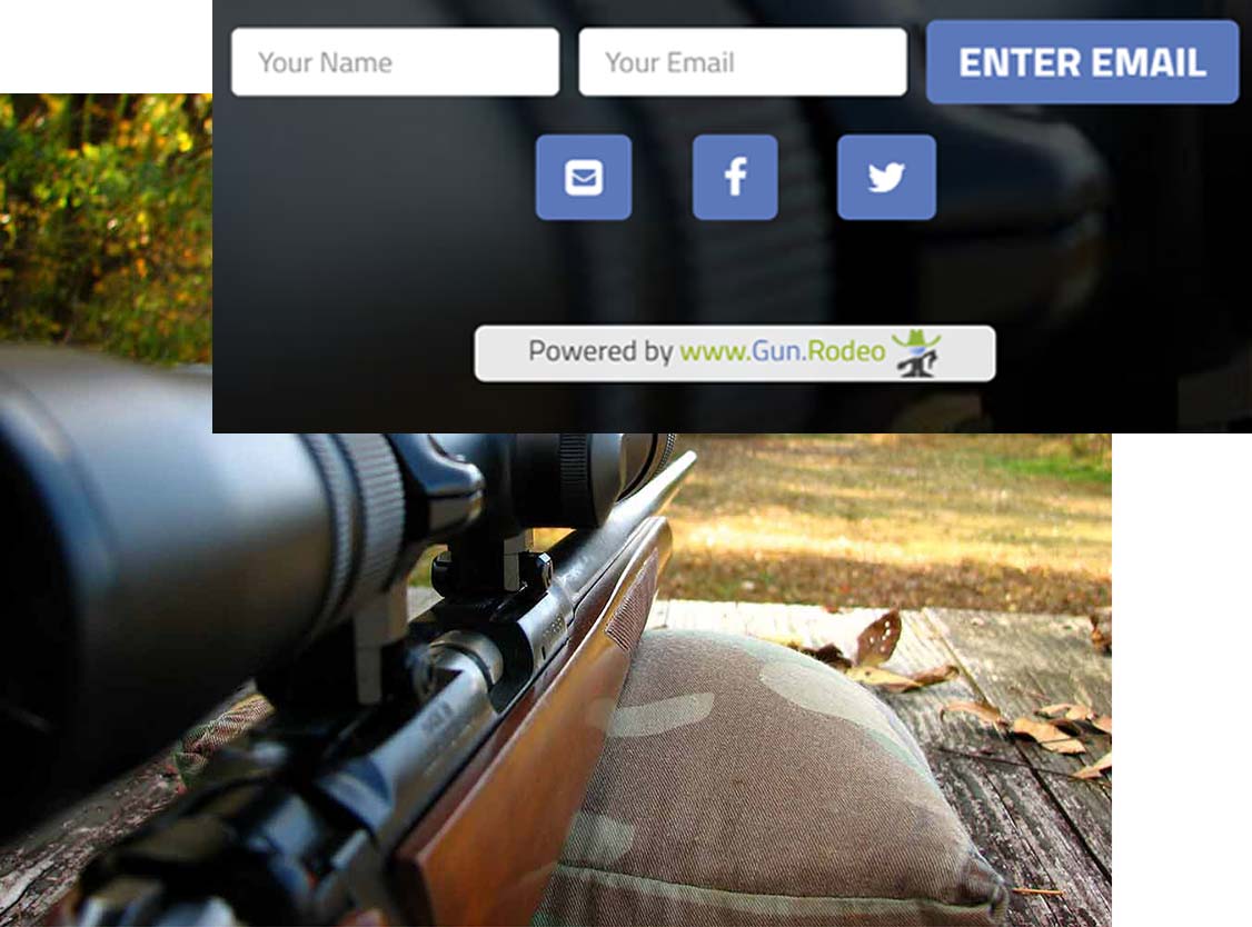 Gun.Rodeo's Giveaway Gateway Platform: Email Just Works